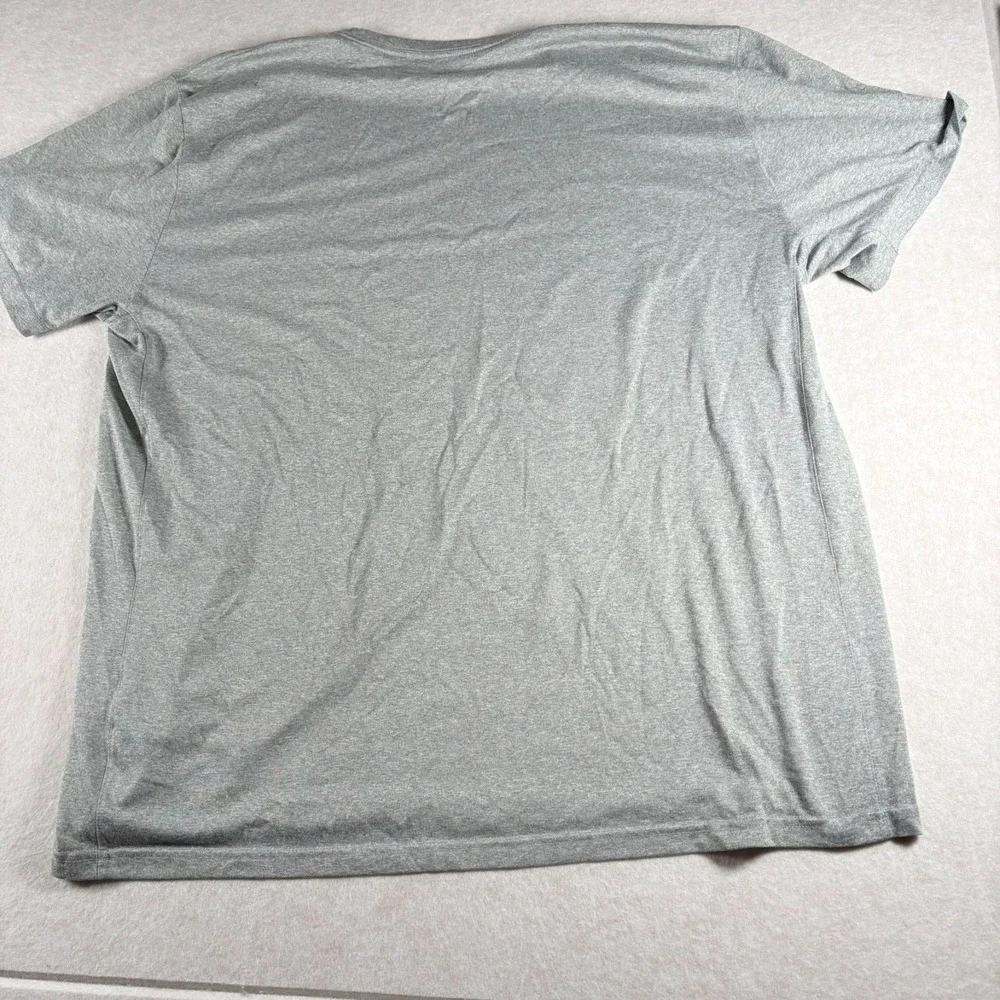Nike Dri-FIT T Shirt Mens XXL Gray Athletic Gym Training Logo Tee